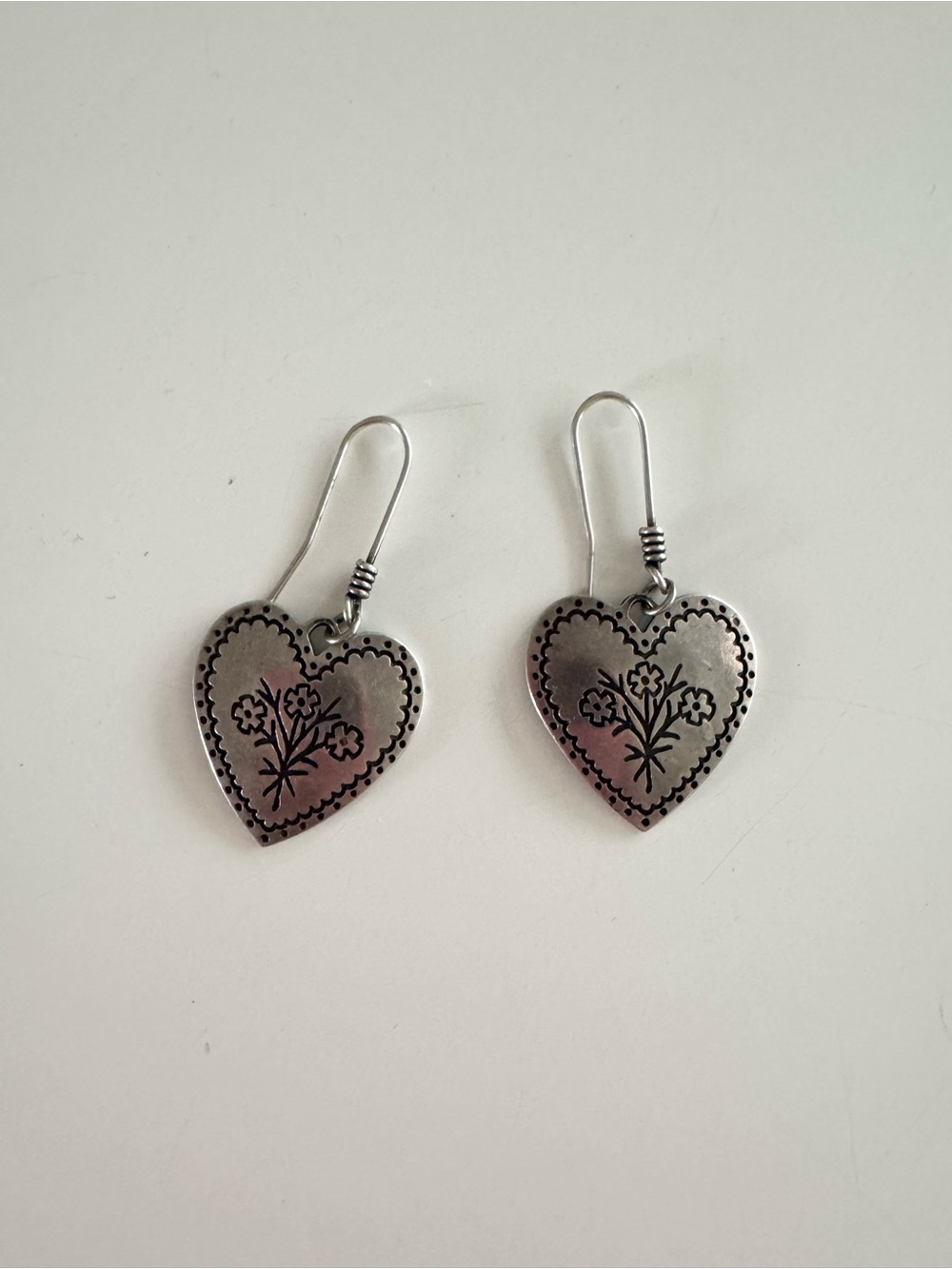 james avery heart earrings